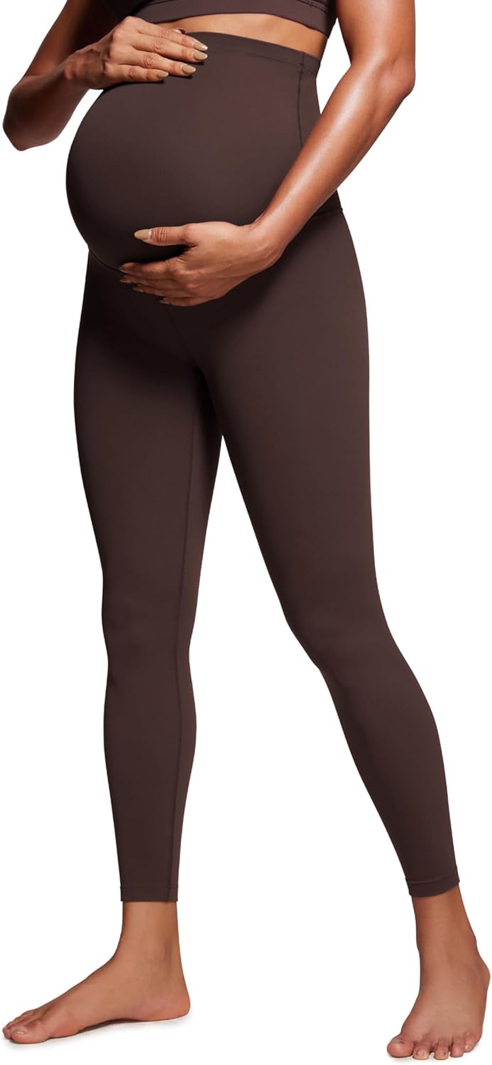 CRZ YOGA Womens Butterluxe Maternity Leggings for Comfort