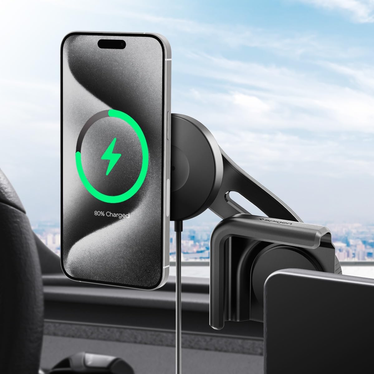 Spigen MagSafe Car Mount for Tesla & iPhone