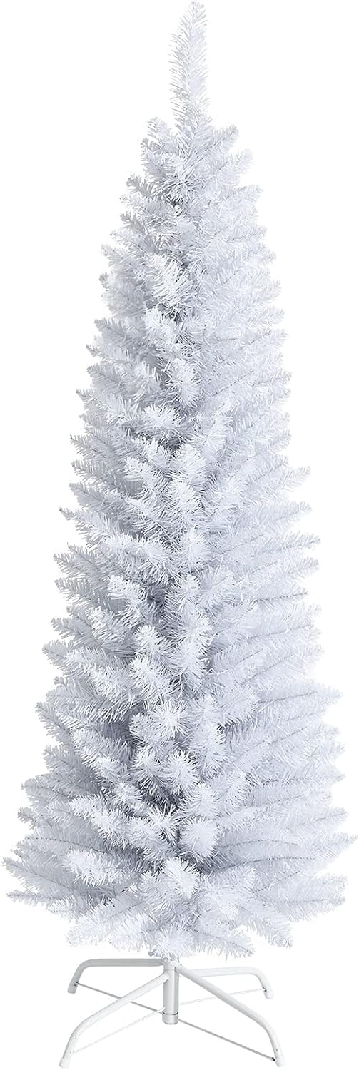 Giantex 5FT Artificial Pencil Christmas Tree for Festive Cheer