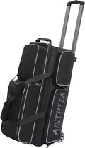 2-3 Ball Bowling Bag with Wheels - Lightweight Rolling Trolley