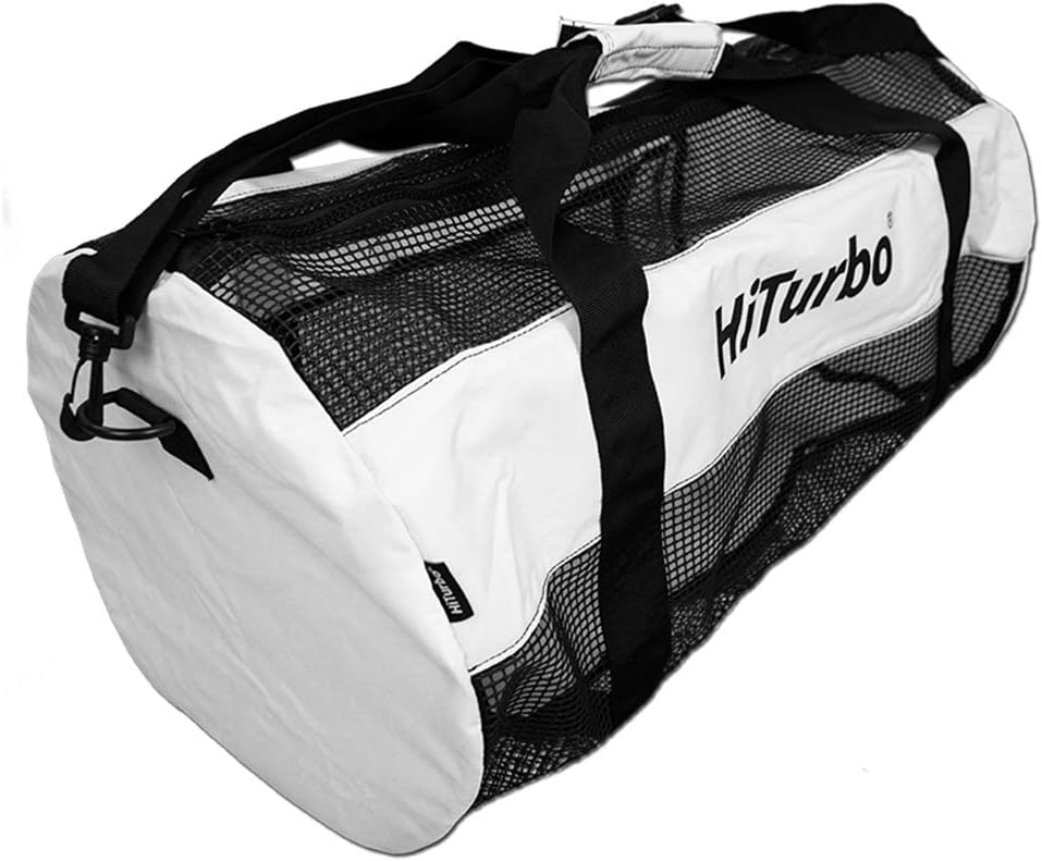 Hiturbo Mesh Dive Duffel Bag for Scuba and Water Sports Gear