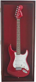 42 Electric Guitar Cabinet Display with UV Protection