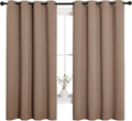 Blackout Window Curtains and Drapes for Kitchen - Thermal Insulated