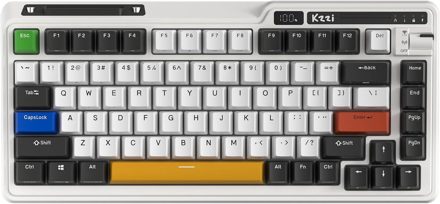 KZZI K75 PRO RGB Wireless Gasket Mechanical Keyboard Review
