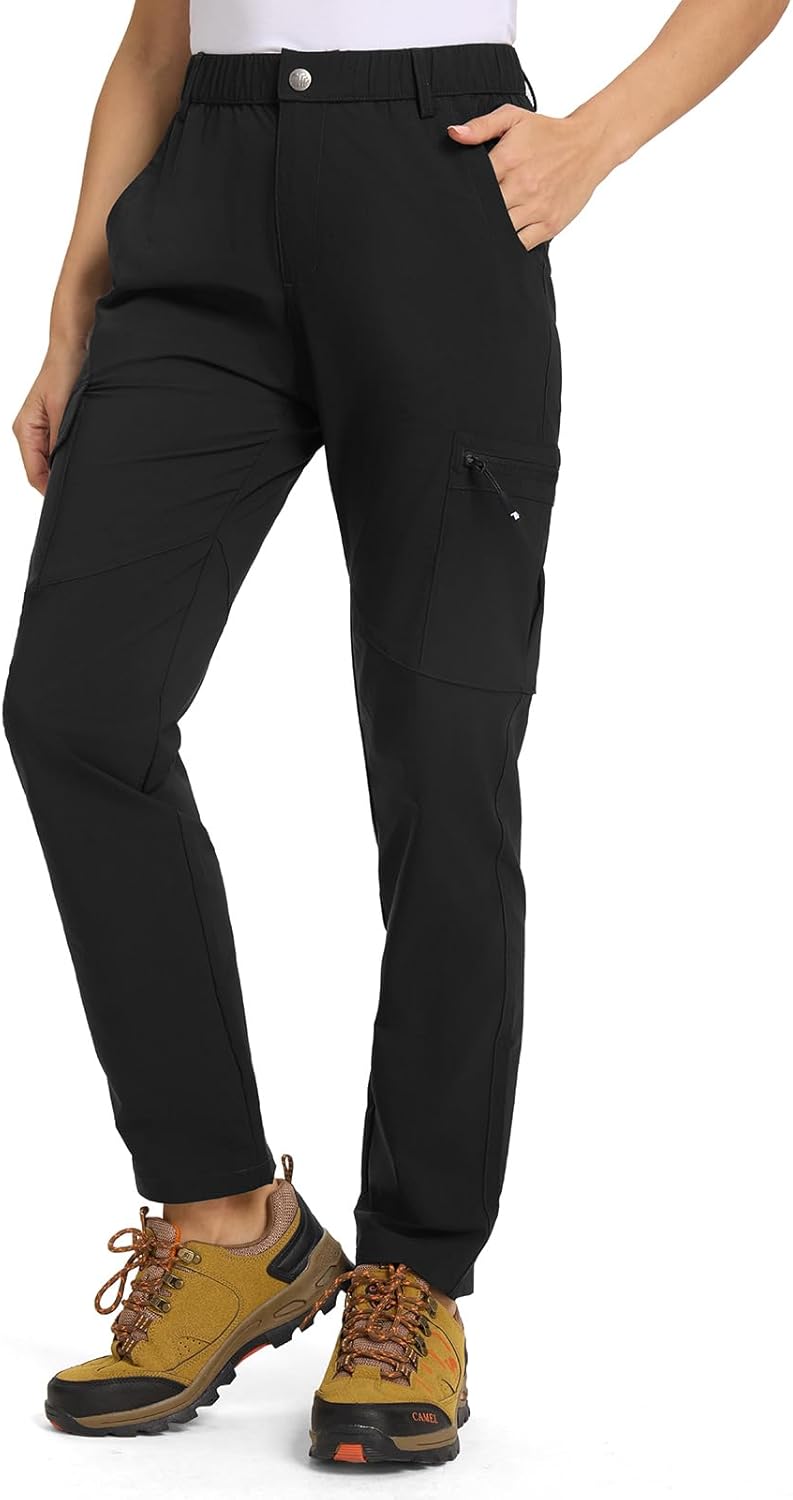 TBMPOY Women's Hiking Cargo Pants for Outdoor Adventures