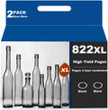 Remanufactured 822XL Ink Cartridge Replacement 2-Pack - High Yield