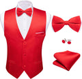 Elegant men's suit vest and bow tie set by Barry.Wang for celebrations