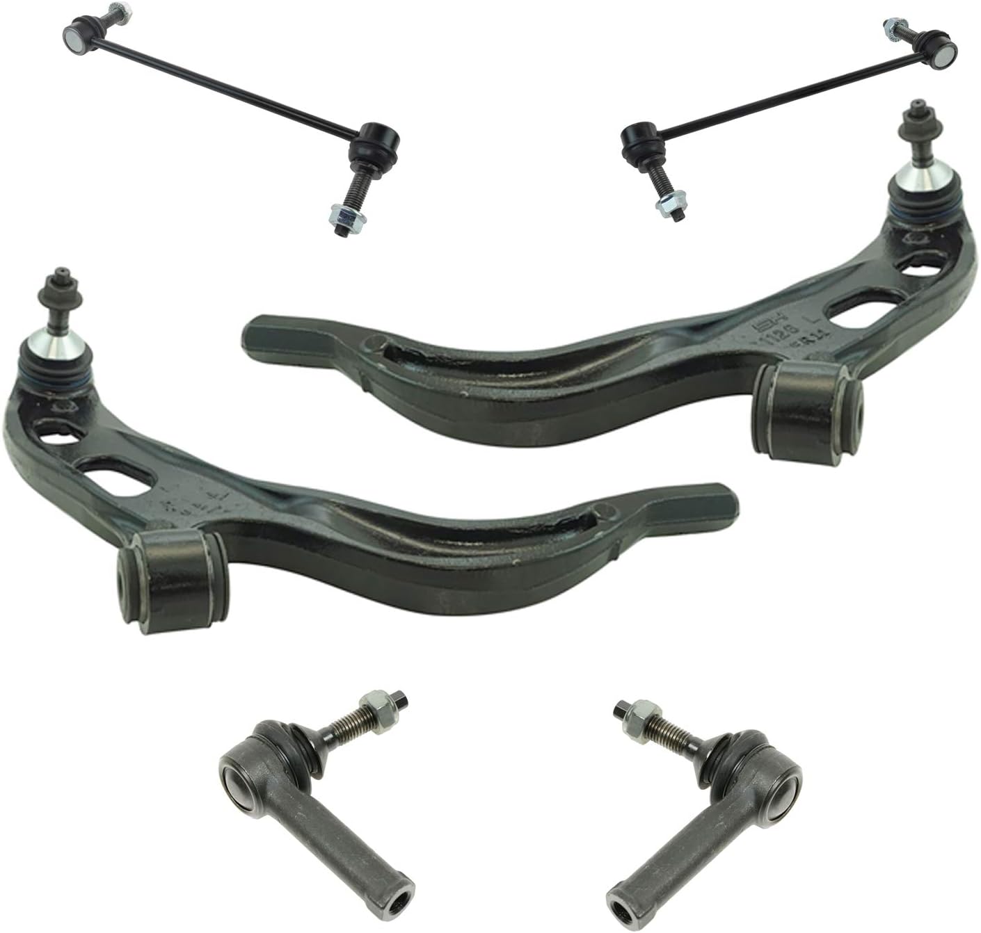 TRQ Front Steering & Suspension Kit for 2010-2012 Ford Flex