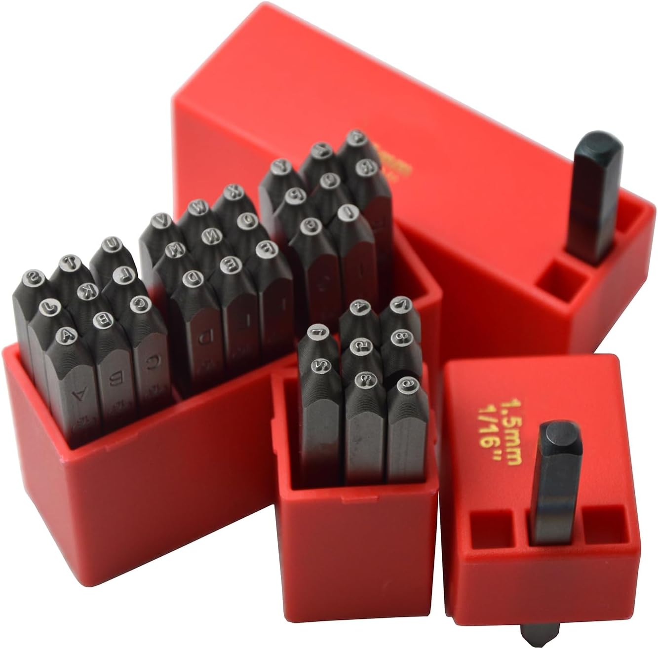 36pcs Heavy Duty Steel Stamp Kit for Jewelry and Metal Craft
