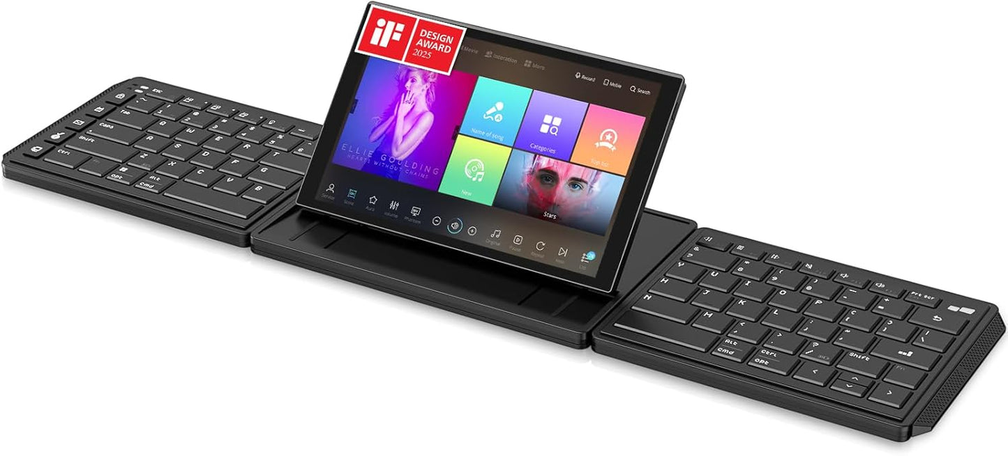 MP Tetra Keyboard: Customizable Hotkeys, Touchscreen, Bluetooth