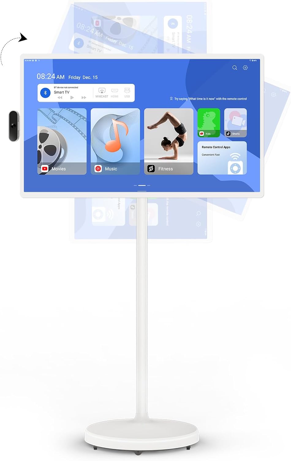 Portable Smart TV: Full HD Touch Screen, Android OS, Voice Control