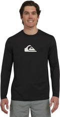 Men's UPF 50 Long Sleeve Rash Guard Swim Shirt - Regular Fit