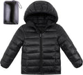 Enlifety Girls Winter Coat Packable Hooded Puffer Jacket - Lightweight