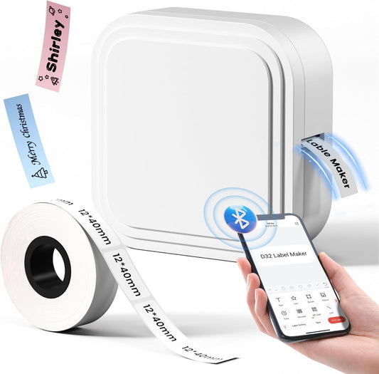 Portable Rechargeable Bluetooth Label Maker