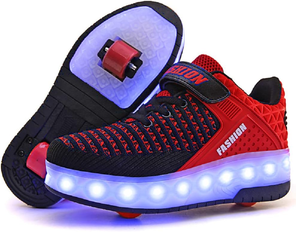 Nsasy Kids Roller Shoes with Wheels for Fun and Style