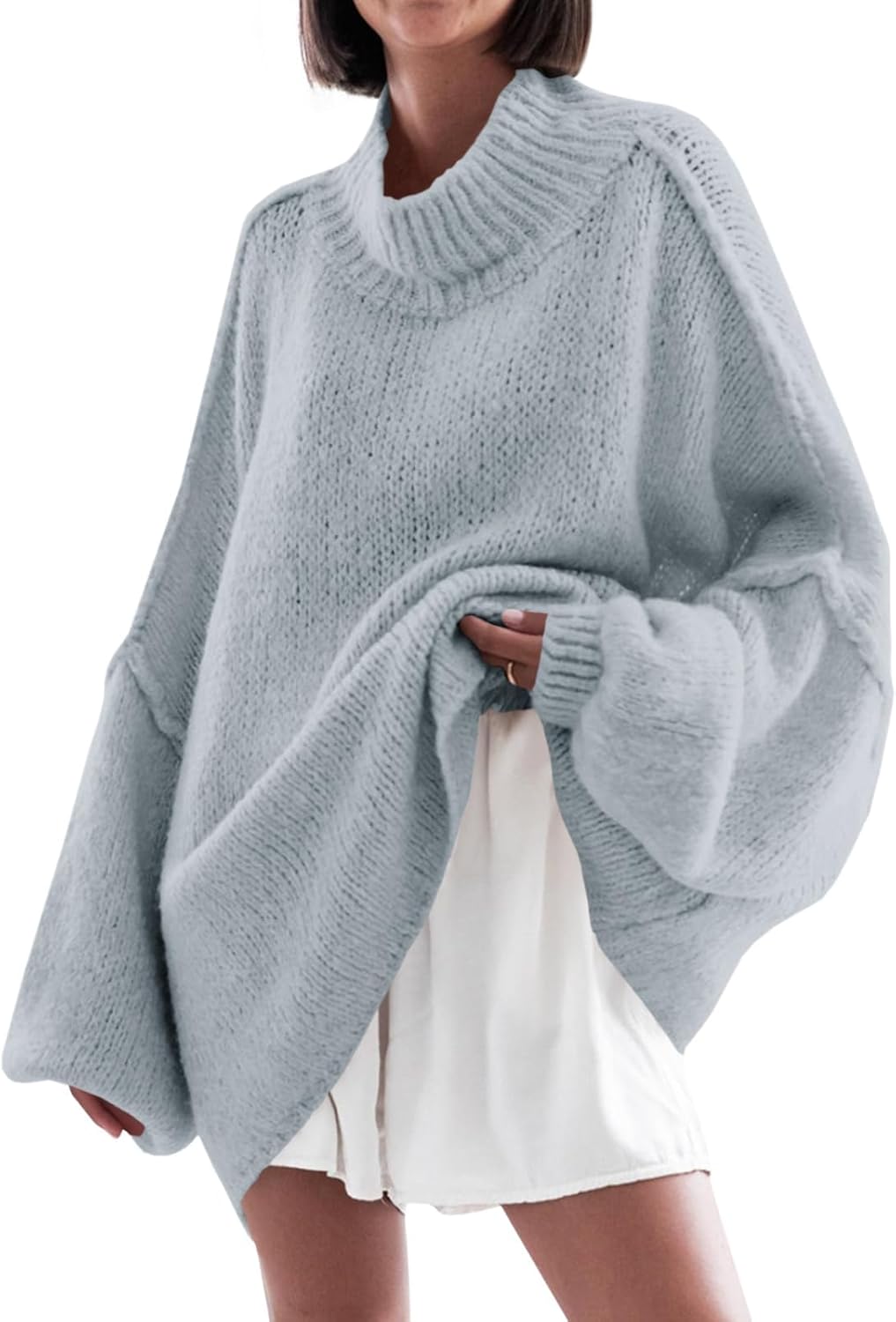 Saodimallsu Womens Oversized Sweaters for Trendy Fall Style