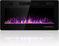 30 Inch Electric Fireplace Insert Ultra-Thin - Sleek Recessed Heater