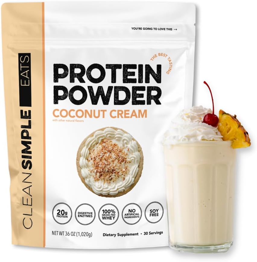 Clean Simple Eats Coconut Cream Whey Protein Powder Review