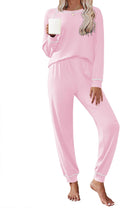Ekouaer Pajamas Set for Women Long Sleeve Cotton-Feel PJs