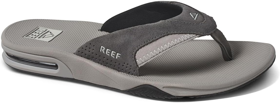 REEF Men's Fanning Bottle Opener Flip Flops for Comfort