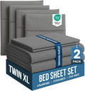 Utopia Bedding Twin XL Bed Sheets Set - Pack of 2 Twin XL Sheet Sets