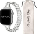 Stainless Steel Apple Watch Band - Adjustable Link Strap