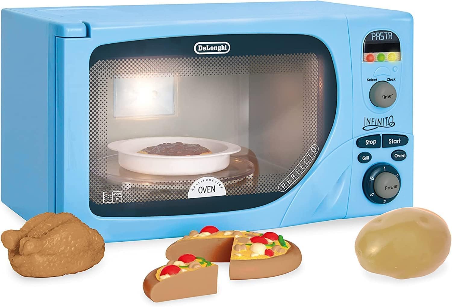 Delonghi Toy Microwave: Flashing LEDs, Sounds & More!