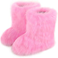 Faux Fur Snow Boots for Women - Stylish and Cozy Winter Footwear