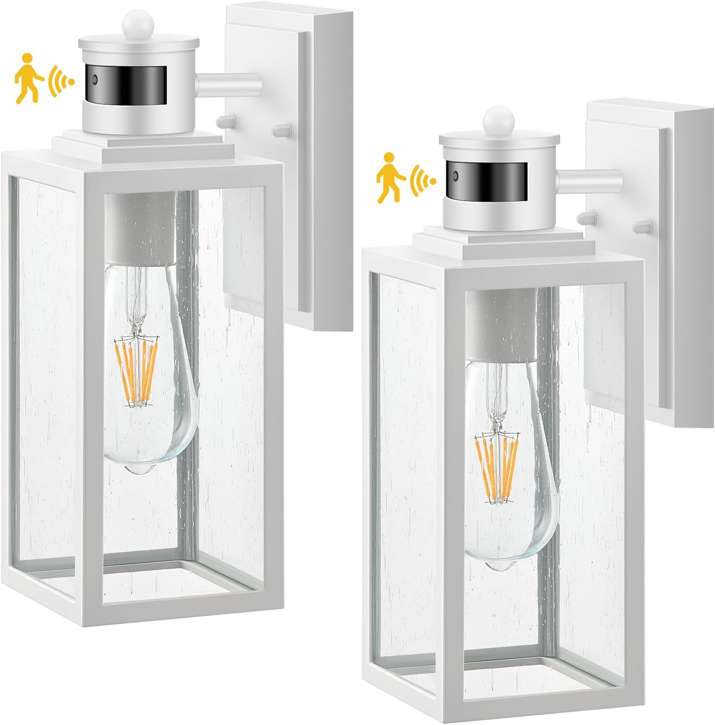 VIANIS Motion Sensor Porch Light - Outdoor Garage Lighting Fixtures