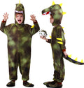 Halloween Dinosaur Costume Kids Onesie with Egg - Cozy Dino Outfit