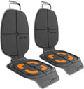 HEYTRIP Car Seat Protector 2-Pack - Waterproof, Non-Slip Kick Mat