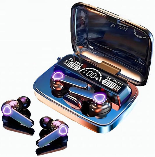 Waterproof Wireless Earbuds - 3D Stereo Sound - LED Display