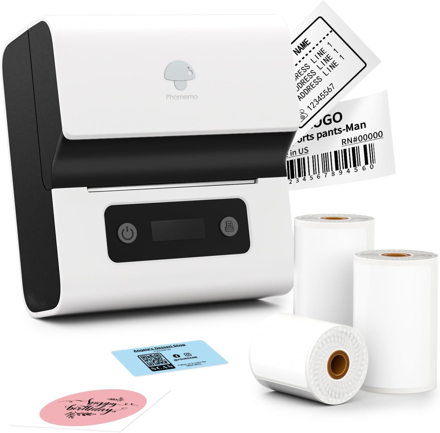 Portable Bluetooth Label Maker - Easy Organization