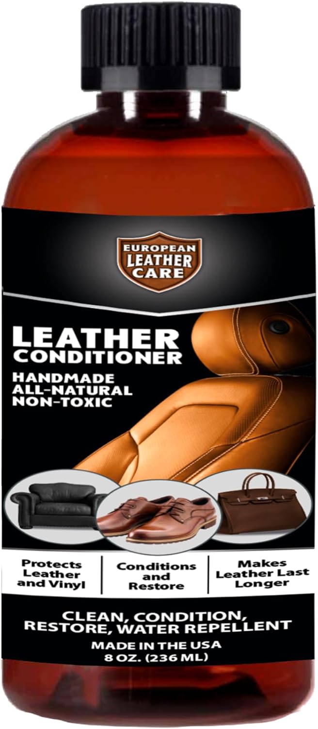 Ultimate Leather Care 8 oz Conditioner - All-Natural Bliss