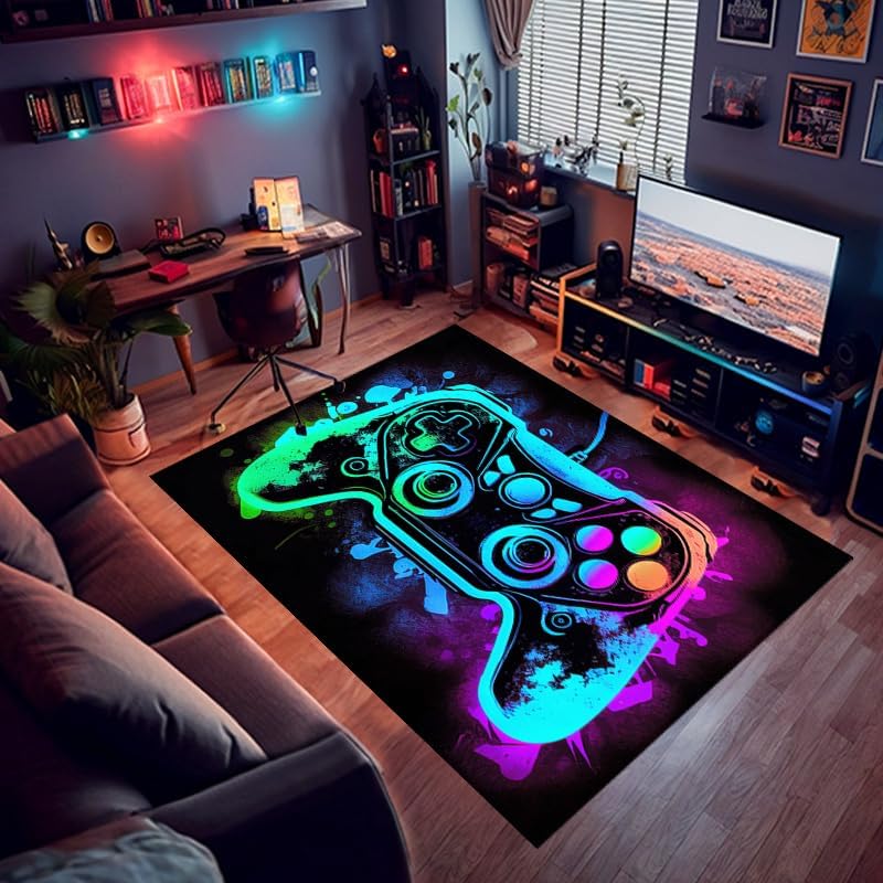 KROMM Gamer Rug - Stylish Area Carpet 36x24