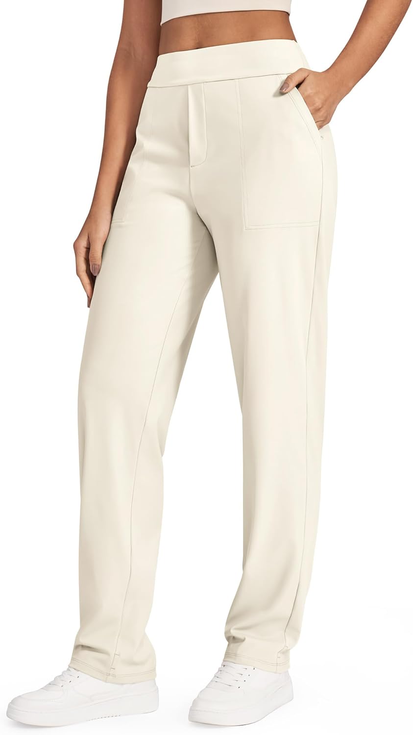 ShiftReady Yoga Pants for Women - High Waist Business Casual Trousers