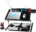 iXTRA Laptop Lap Desk with Cooling Fan and Adjustable Lamp - Portable