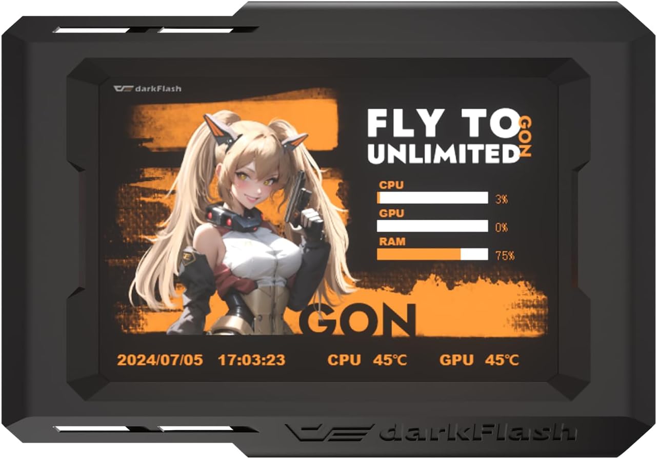 Upgrade Your PC with darkFlash 3.5in AIO Display Screen Kit