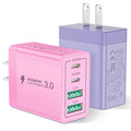 Aioneus 40W 4-Port Fast USB C Charger Duo
