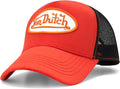Plush Curved Bill Trucker Hat for Men and Women - Von Dutch Retro