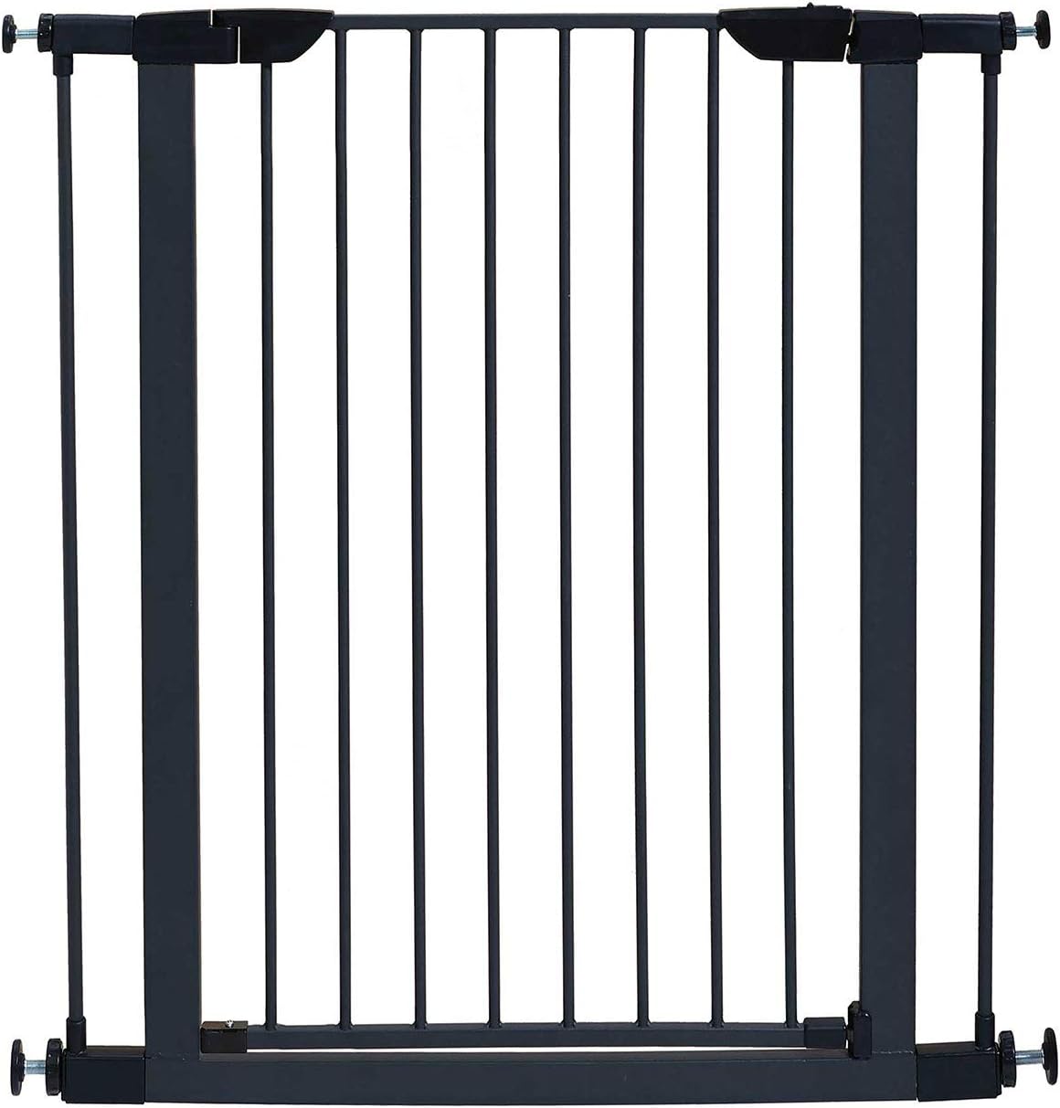 MidWest Homes for Pets Walk-Through Steel Pet Gate with Glow Strip