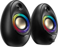Bluedee Computer Speakers for Desktop PC - Bluetooth 5.4, RGB Lighting