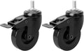 74064 Locking Caster Wheel 2-Pack - Sturdy 3ft Grill Replacement