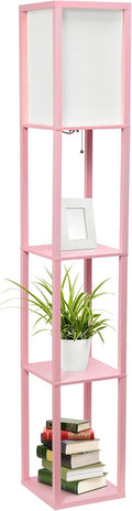 Simple Designs LF1014-LPK Etagere Organizer Floor Lamp Review