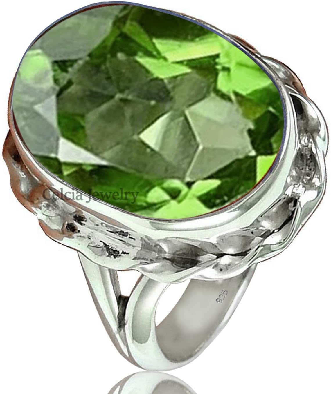 Natural Ruby Gemstone Ring in 925 Sterling Silver for Women