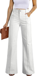 Sidefeel Womens Wide Leg Jeans Casual Baggy High Waisted (Style TKBF)