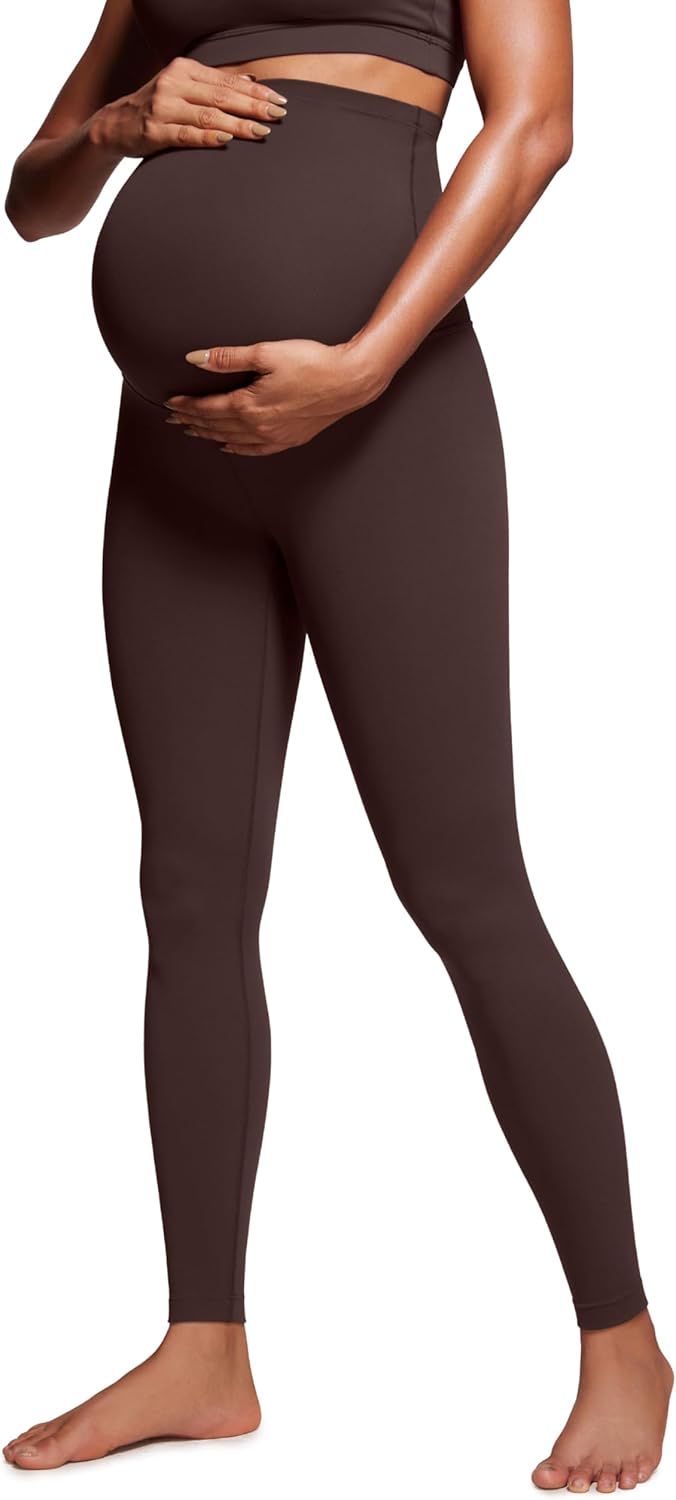 CRZ YOGA Womens Butterluxe Maternity Leggings for Comfort