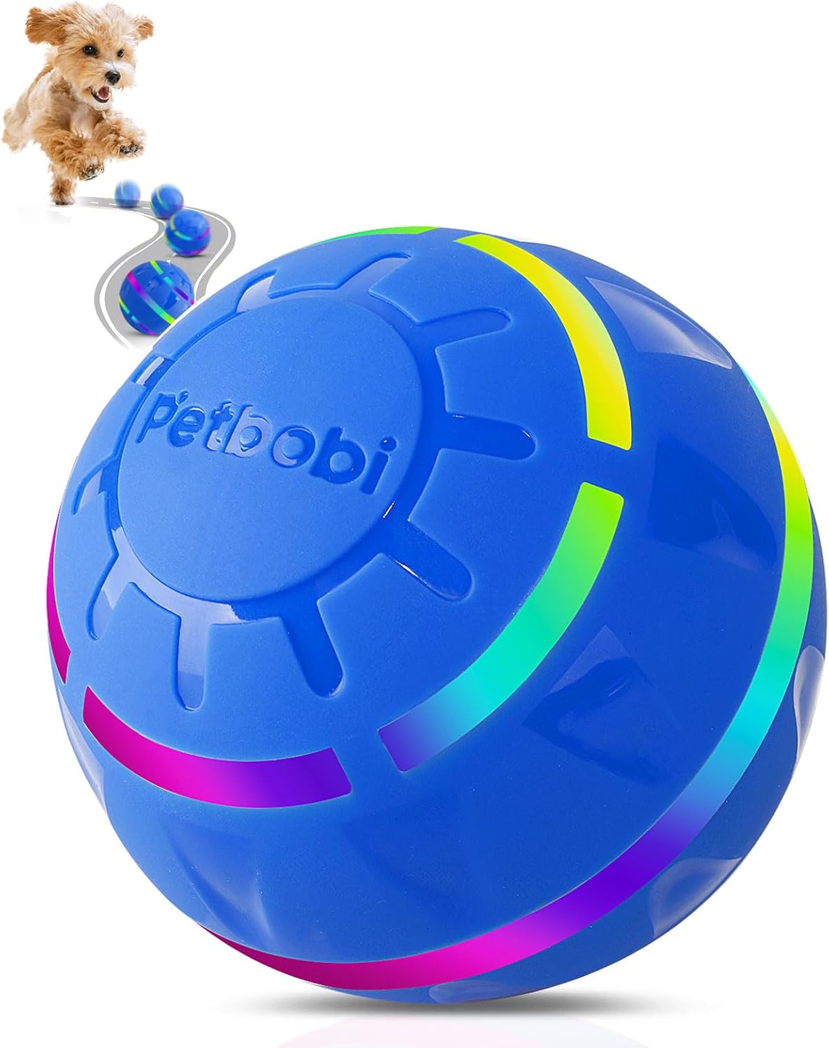 Interactive Self-Moving Dog Toy - USB Rechargeable