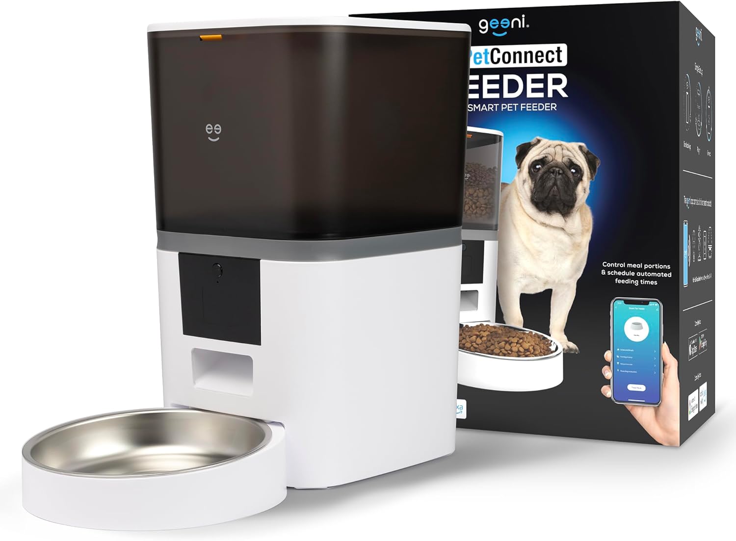 Geeni 6L Smart Pet Feeder - WiFi Control