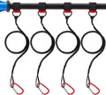 Paddle Leash Safety Rod Bungee Rod Holder with Gel Grip - Secure